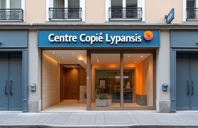 Façade Centre Copie Lyonnais, Lyon